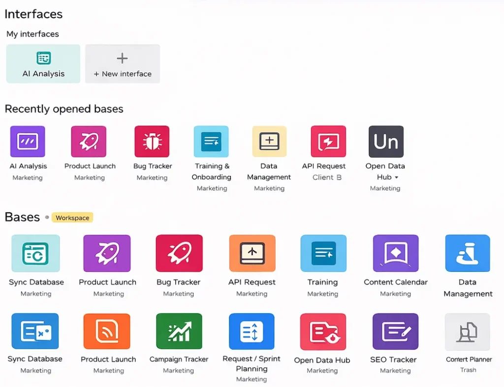 Airtable AI App Building for Enterprise