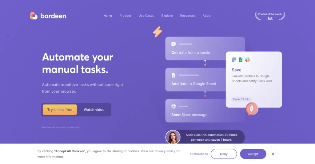 Bardeen The Browser Automation Wizard